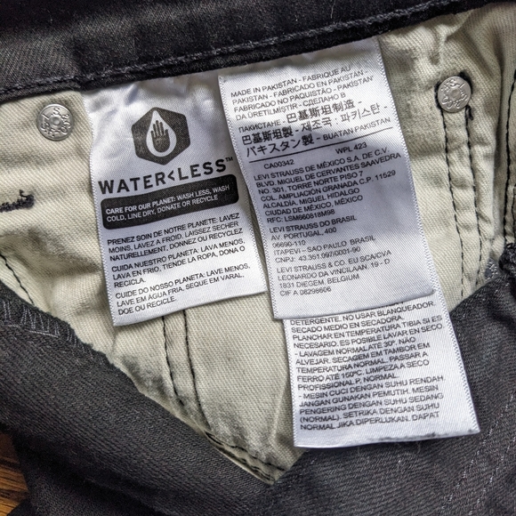 ✨SOLD✨Levi's 511 Slim Fit Jeans - 32 x 32 - Black - Picture 6 of 8